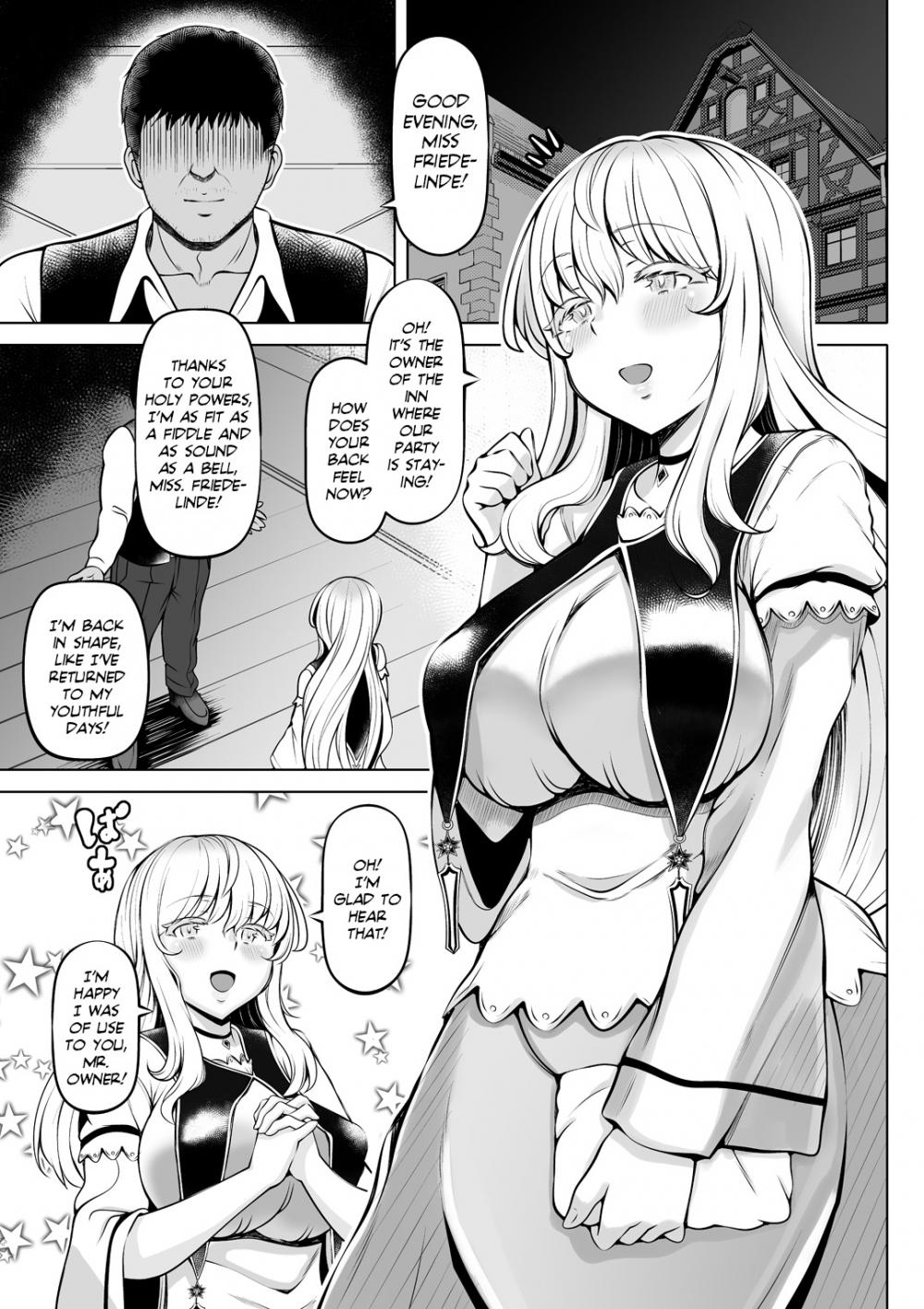 Hentai Manga Comic-Sleeping Saintess's Relief Hole!-Read-6